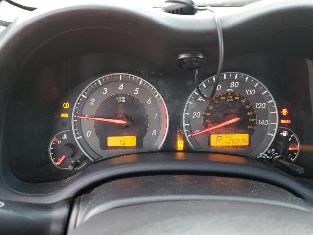 2T1BU4EE8AC286003 - 2010 TOYOTA COROLLA BASE SILVER photo 9