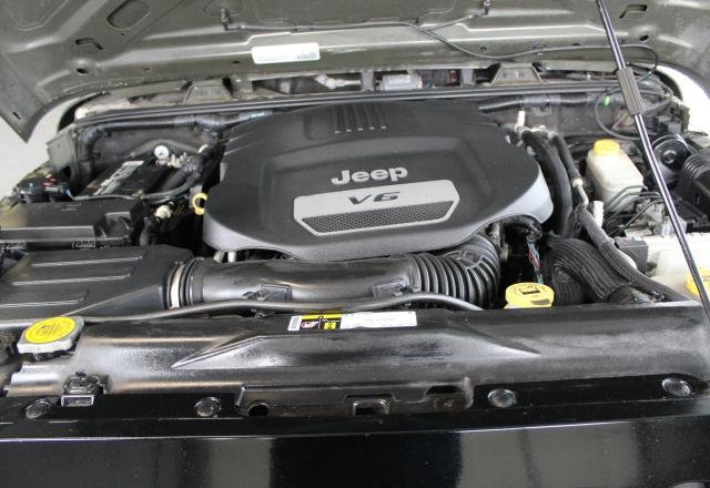 1C4BJWDG9FL670329 - 2015 JEEP WRANGLER U SPORT GRAY photo 7