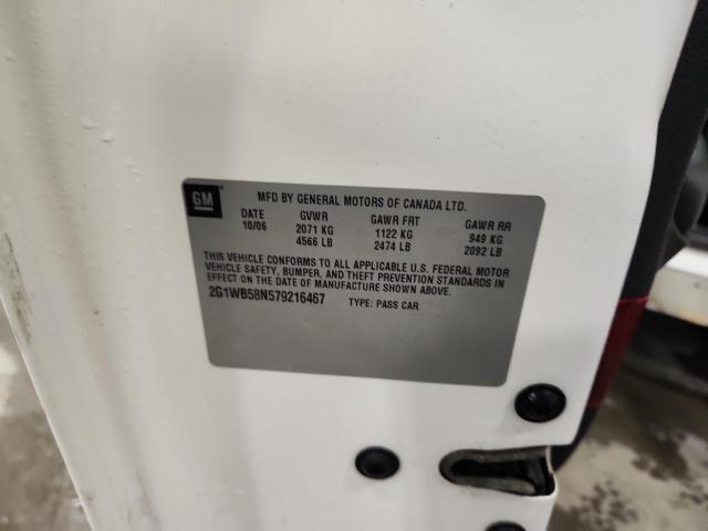 2G1WB58N579216467 - 2007 CHEVROLET IMPALA LS WHITE photo 13