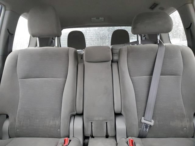 5TDBK3EH0BS081858 - 2011 TOYOTA HIGHLANDER BASE Gris foto 10