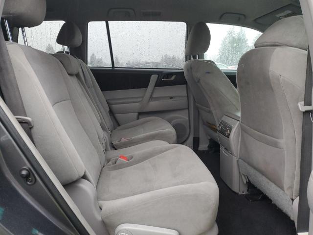 5TDBK3EH0BS081858 - 2011 TOYOTA HIGHLANDER BASE Gris foto 11