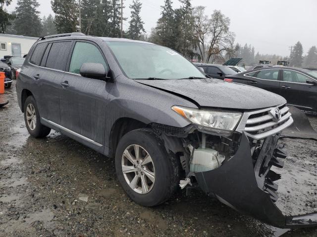 5TDBK3EH0BS081858 - 2011 TOYOTA HIGHLANDER BASE Gris foto 4