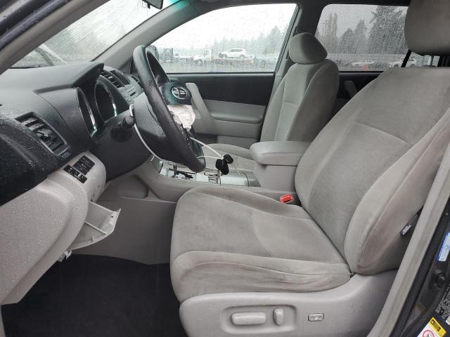 5TDBK3EH0BS081858 - 2011 TOYOTA HIGHLANDER BASE Gris foto 7