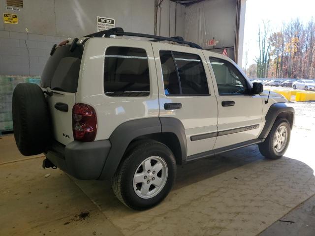 1J4GL48K57W538973 - 2007 JEEP LIBERTY SPORT 白色 照片 3