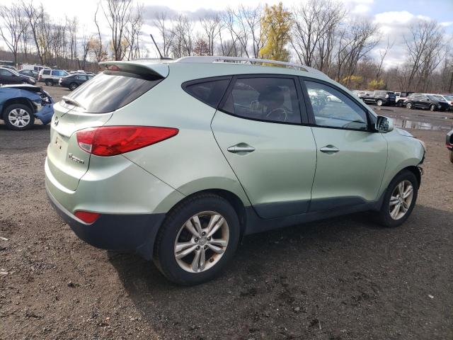 KM8JU3AC7BU142582 - 2011 HYUNDAI TUCSON GLS 绿色 照片 3