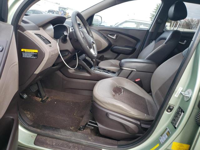 KM8JU3AC7BU142582 - 2011 HYUNDAI TUCSON GLS 绿色 照片 7
