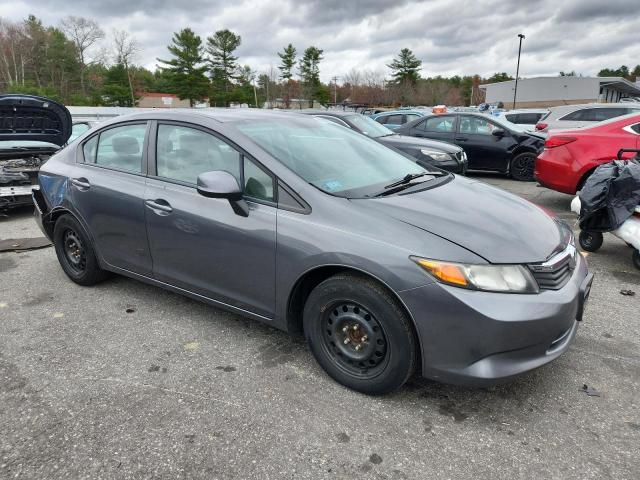 19XFB2F50CE372453 - 2012 HONDA CIVIC LX 灰色 照片 4