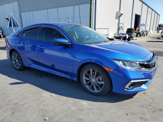 19XFC1F38ME008076 - 2021 HONDA CIVIC EX Синій фото 4