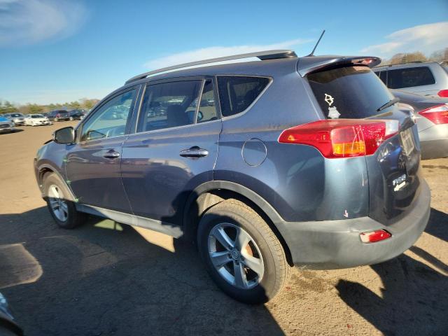 2T3RFREV9EW190852 - 2014 TOYOTA RAV4 XLE BLUE photo 2