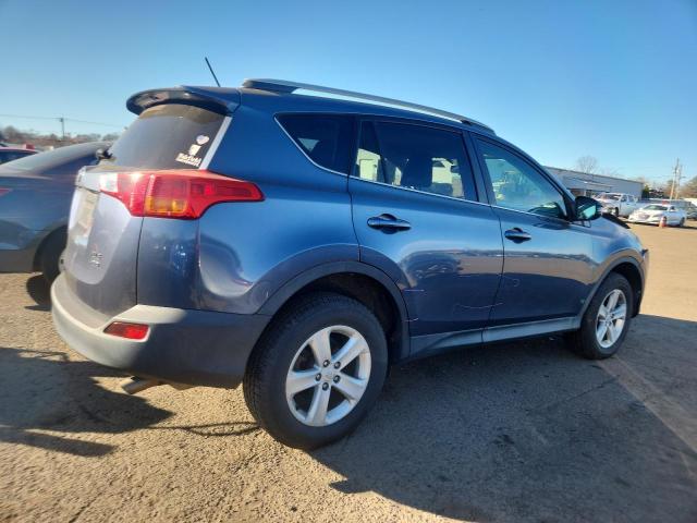 2T3RFREV9EW190852 - 2014 TOYOTA RAV4 XLE BLUE photo 3