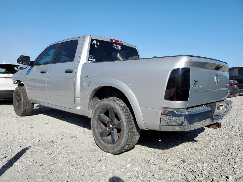 1C6RD7LP2CS278279 - 2012 DODGE RAM 1500 SLT Silber Foto 2