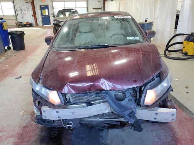 2HGFB2F91FH549864 - 2015 HONDA CIVIC EXL 勃艮第红 照片 5