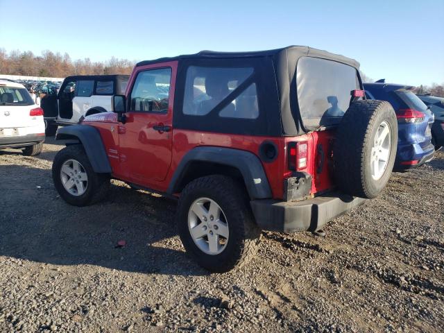 1C4AJWAG9CL212222 - 2012 JEEP WRANGLER SPORT RED photo 2