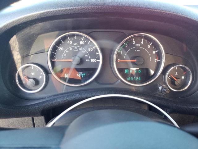 1C4AJWAG9CL212222 - 2012 JEEP WRANGLER SPORT RED photo 9