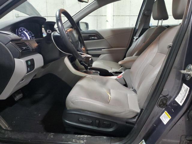 1HGCR2F81FA225284 - 2015 HONDA ACCORD EXL GRAY photo 7