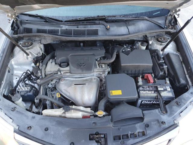 4T1BF1FK0CU580834 - 2012 TOYOTA CAMRY BASE SILVER photo 11