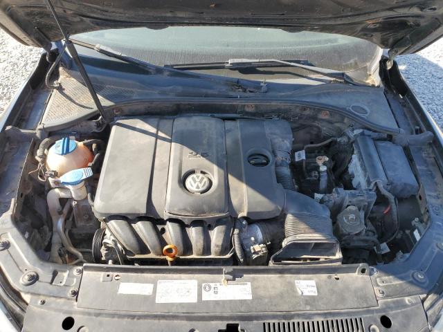 1VWBP7A3XDC113722 - 2013 VOLKSWAGEN PASSAT SE BLACK photo 11