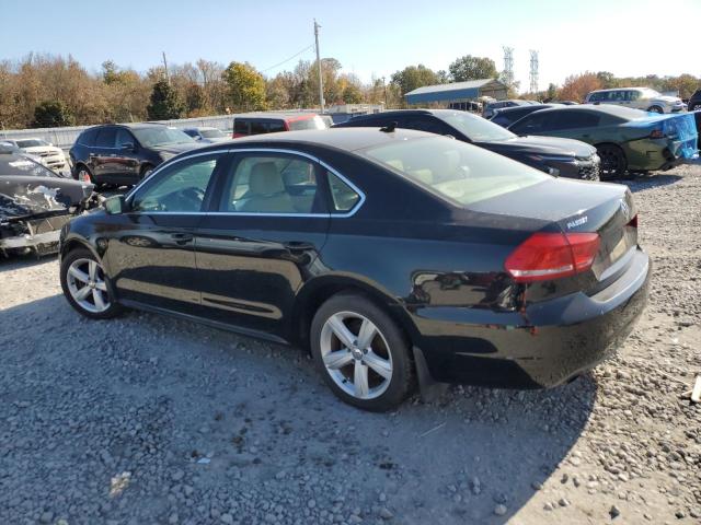 1VWBP7A3XDC113722 - 2013 VOLKSWAGEN PASSAT SE BLACK photo 2