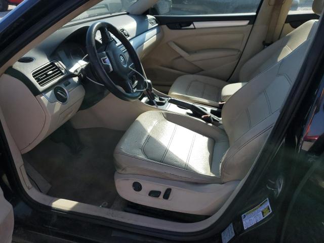 1VWBP7A3XDC113722 - 2013 VOLKSWAGEN PASSAT SE BLACK photo 7