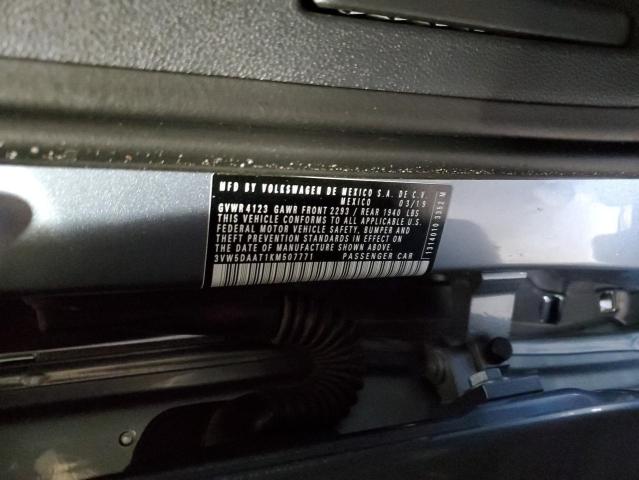 3VW5DAAT1KM507771 - 2019 VOLKSWAGEN BEETLE S رمادي صورة 12