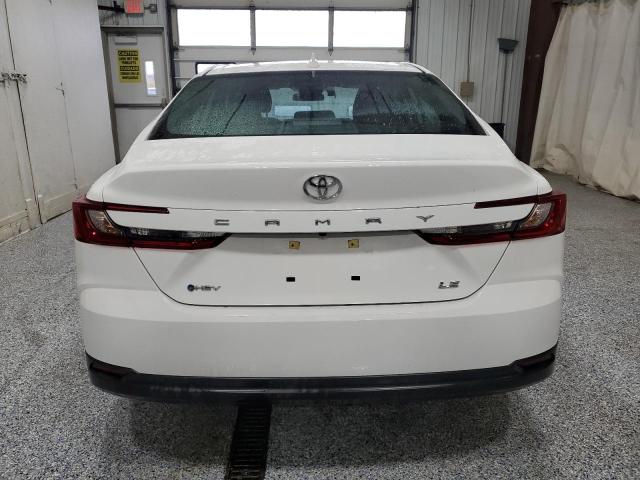 4T1DAACK4SU147575 - 2025 TOYOTA CAMRY XSE WHITE photo 6