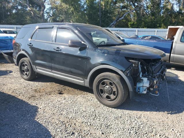 1FM5K8AR4FGB61569 - 2015 FORD EXPLORER POLICE INTERCEPTOR أسود صورة 4