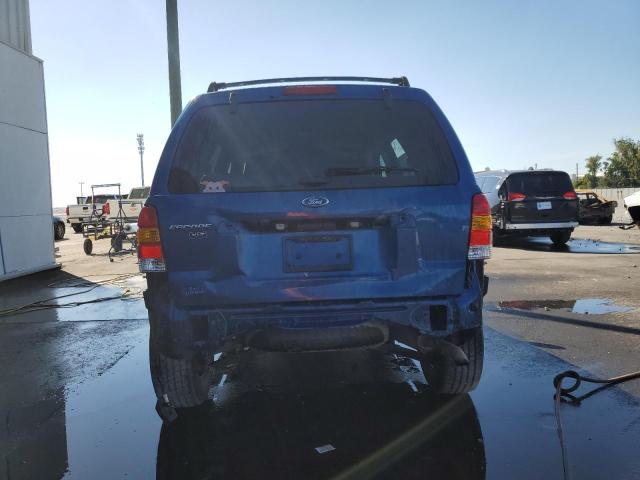 1FMCU03Z67KB86844 - 2007 FORD ESCAPE XLT BLUE photo 6