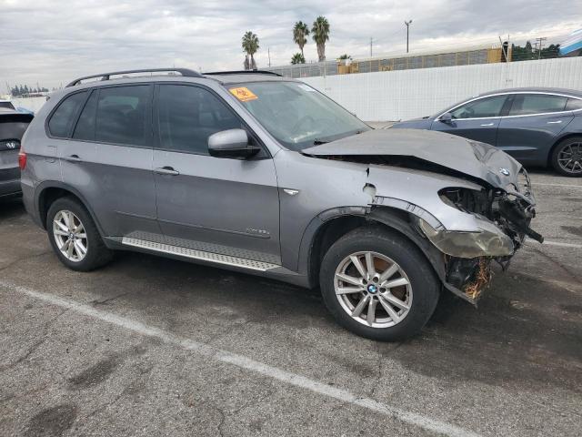 5UXZW0C50BL660181 - 2011 BMW X5 XDRIVE35D GRAY photo 4