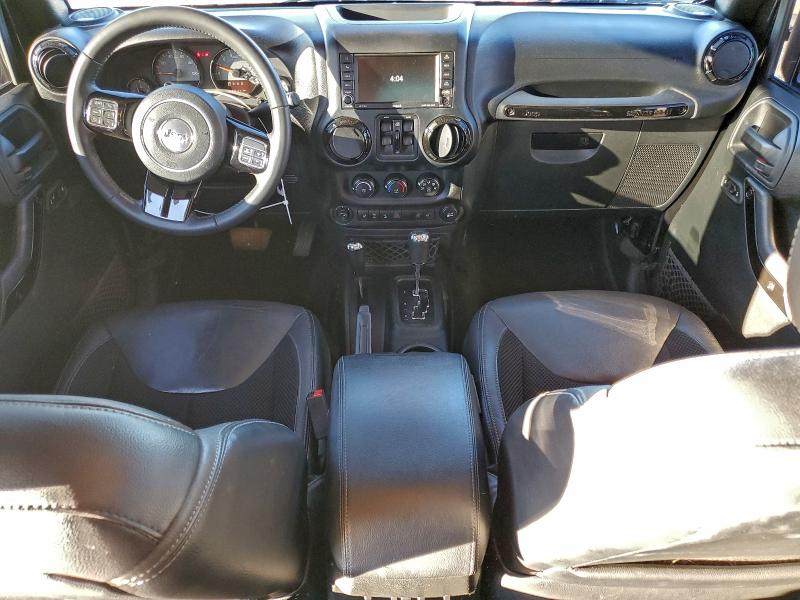 1C4BJWEG6HL650377 - 2017 JEEP WRANGLER U SAHARA 黑色 照片 8