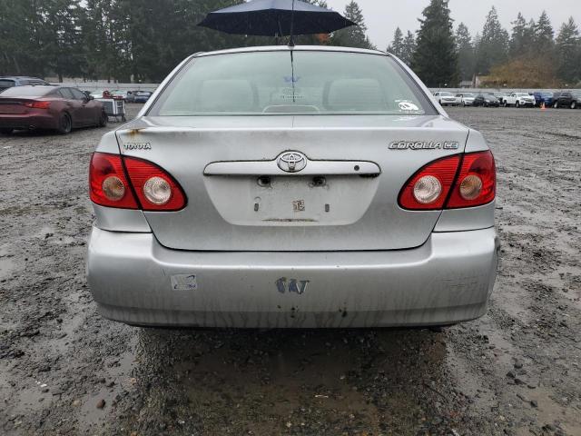 1NXBR32E36Z612991 - 2006 TOYOTA COROLLA CE SILVER photo 6