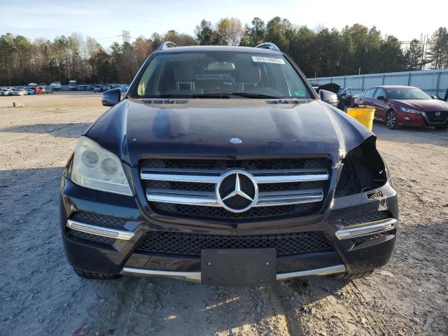 4JGBF7BE2BA698354 - 2011 MERCEDES-BENZ GL 450 4MATIC BLUE photo 5