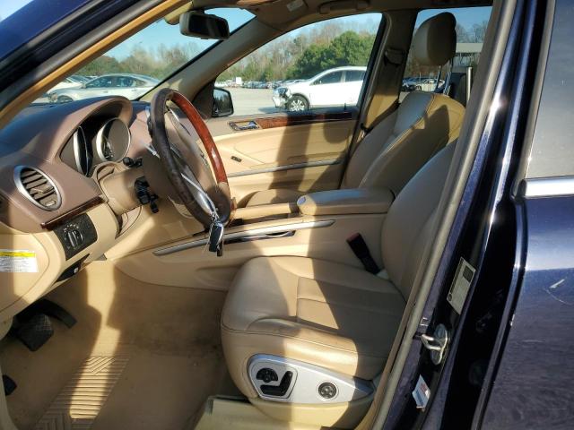 4JGBF7BE2BA698354 - 2011 MERCEDES-BENZ GL 450 4MATIC BLUE photo 7