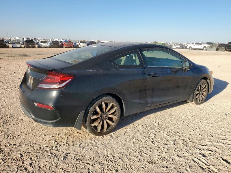 2HGFG3B05EH506092 - 2014 HONDA CIVIC EXL BLACK photo 3