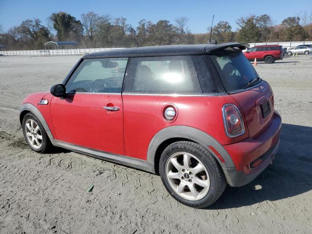 WMWMF73549TW87444 - 2009 MINI COOPER S წითელი ფოტო 2