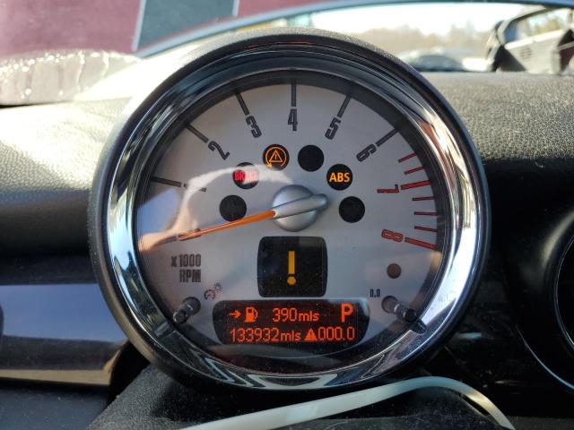 WMWMF73549TW87444 - 2009 MINI COOPER S წითელი ფოტო 9