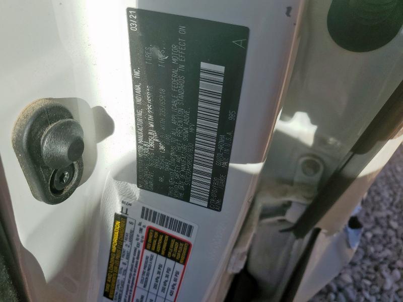 5TDCZRAH5MS061830 - 2021 TOYOTA HIGHLANDER L WHITE photo 13