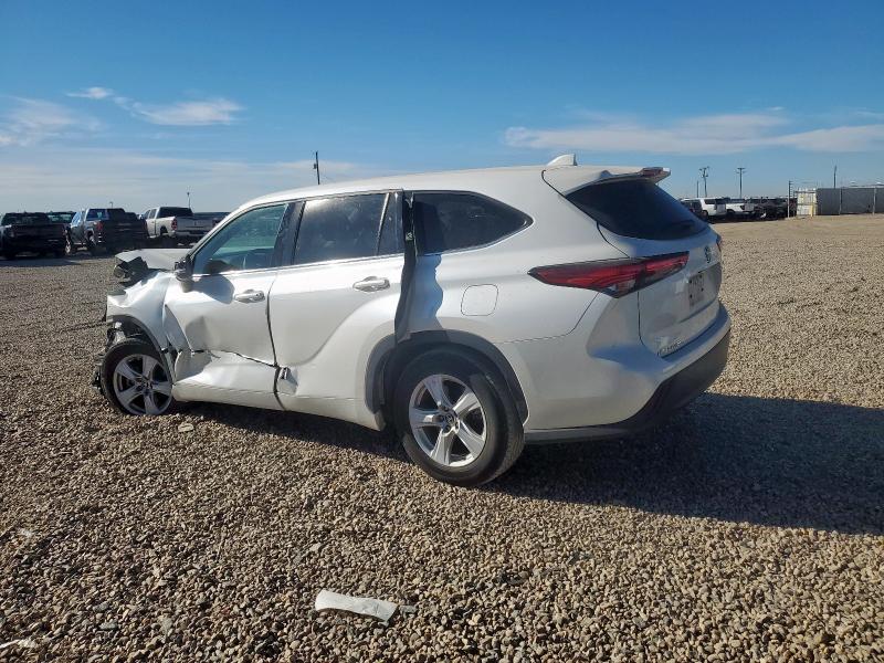 5TDCZRAH5MS061830 - 2021 TOYOTA HIGHLANDER L WHITE photo 2