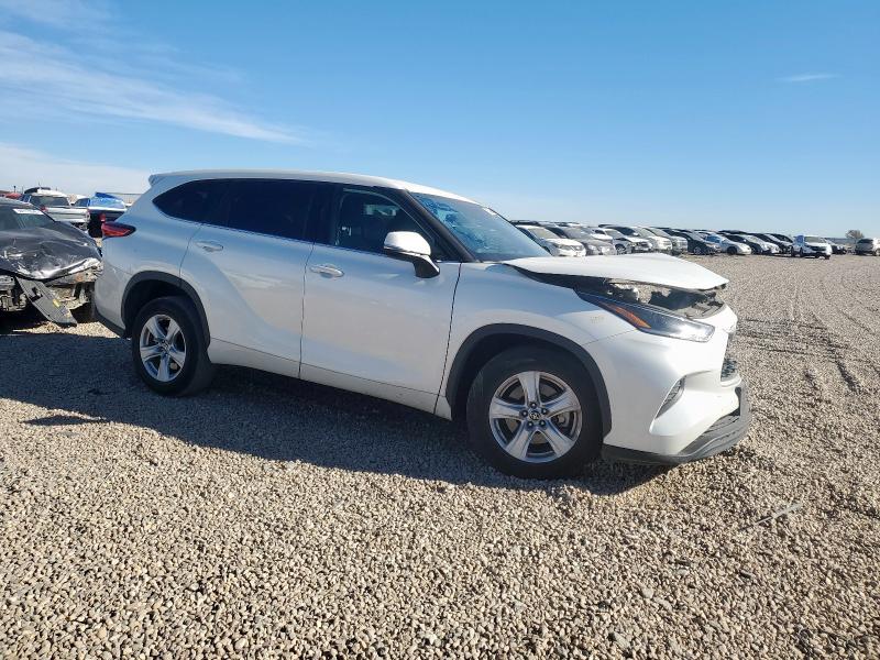 5TDCZRAH5MS061830 - 2021 TOYOTA HIGHLANDER L WHITE photo 4