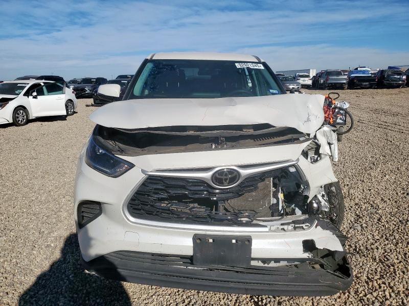 5TDCZRAH5MS061830 - 2021 TOYOTA HIGHLANDER L WHITE photo 5