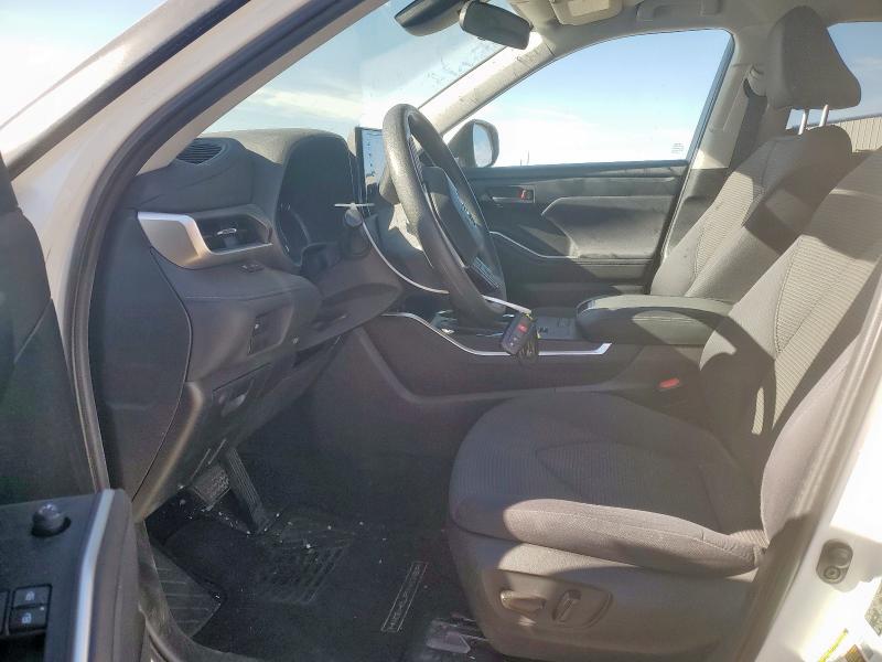 5TDCZRAH5MS061830 - 2021 TOYOTA HIGHLANDER L WHITE photo 7