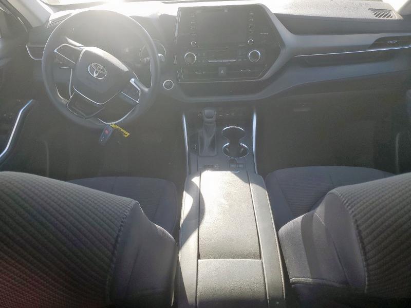 5TDCZRAH5MS061830 - 2021 TOYOTA HIGHLANDER L WHITE photo 8