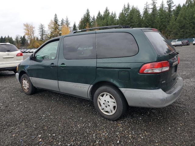 4T3ZF13C62U475863 - 2002 TOYOTA SIENNA LE Yaşıl foto 2