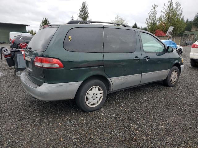 4T3ZF13C62U475863 - 2002 TOYOTA SIENNA LE Yaşıl foto 3