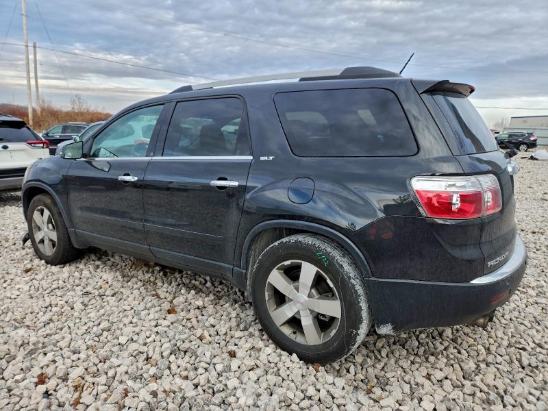 1GKKVRED6BJ401418 - 2011 GMC ACADIA SLT-1 BLACK photo 2