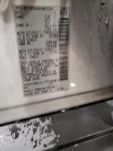 5N1AT2MV1JC791681 - 2018 NISSAN ROGUE S SILVER photo 13