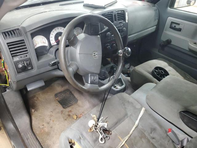 1D7HE22K85S246259 - 2005 DODGE DAKOTA ST GRAY photo 8