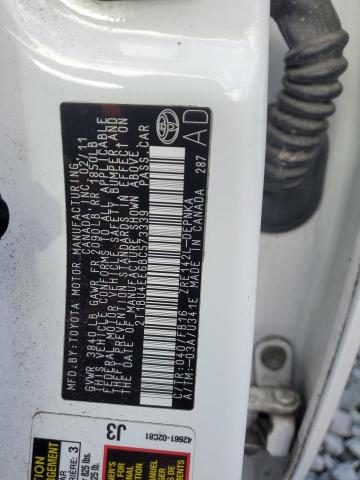 2T1BU4EE6BC573339 - 2011 TOYOTA COROLLA BASE Ağ foto 12