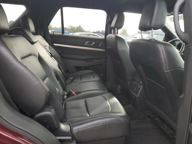 1FM5K8D85JGA51044 - 2018 FORD EXPLORER XLT Бордовый фото 11