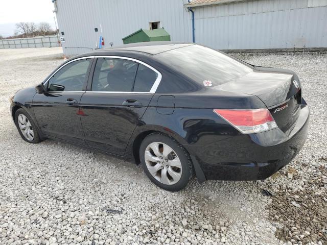1HGCP2F71AA040853 - 2010 HONDA ACCORD EX BLACK photo 2