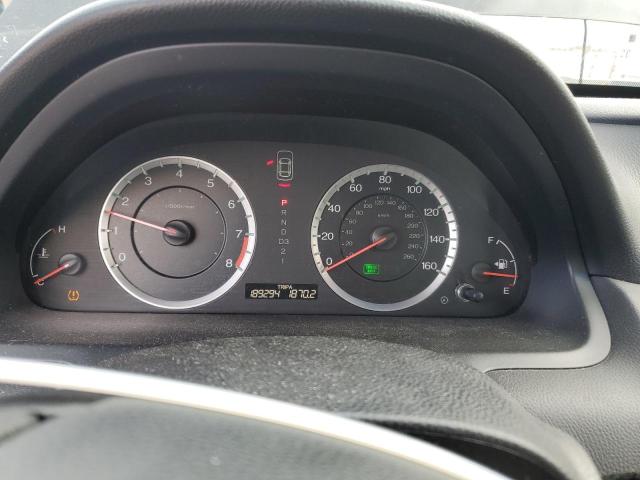 1HGCP2F71AA040853 - 2010 HONDA ACCORD EX BLACK photo 9